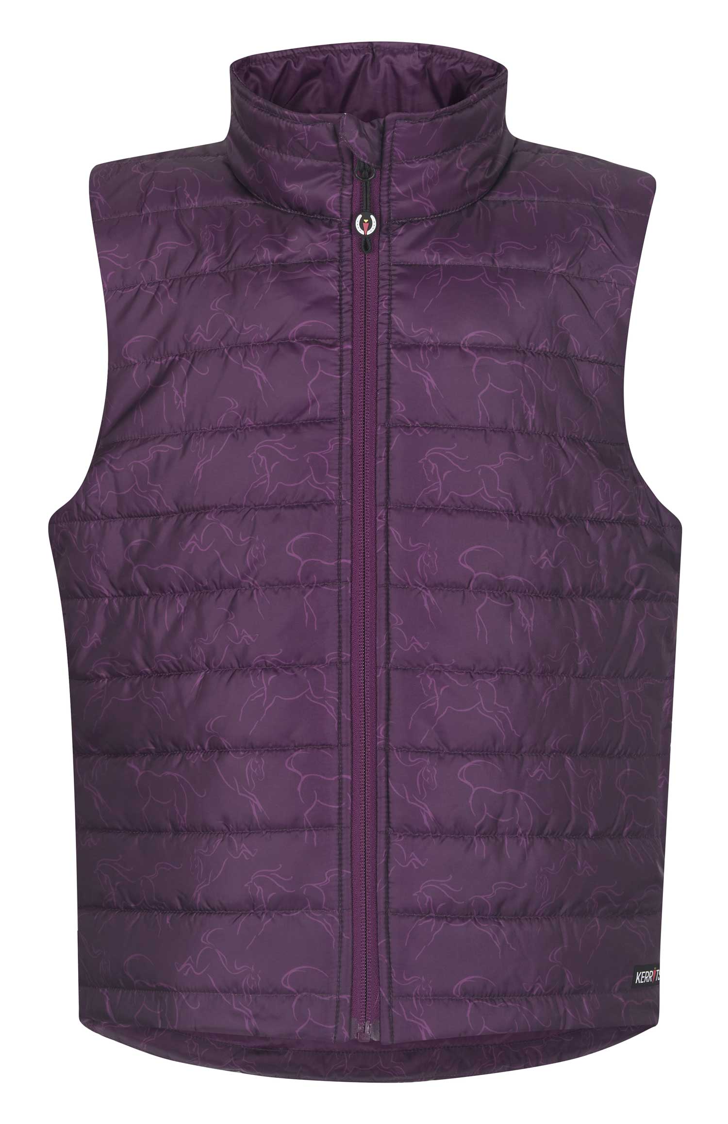Kerrits Kids "Winter Whinnies" Quilted Vest #60279