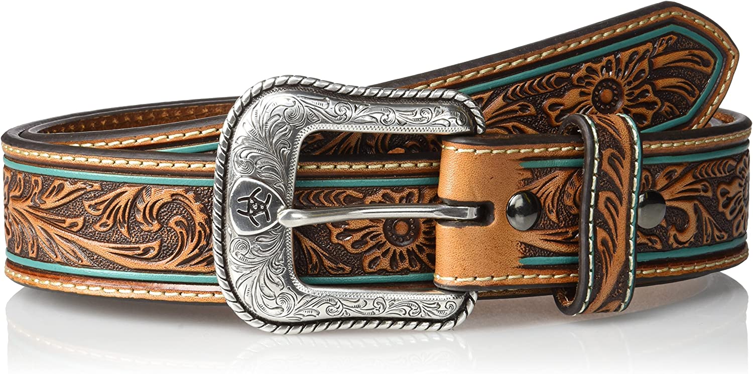 Ariat Tooled Western Belt A1027808 - Size 36