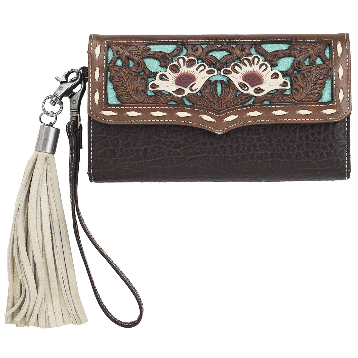 Ariat Monroe Tooled Leather Wallet