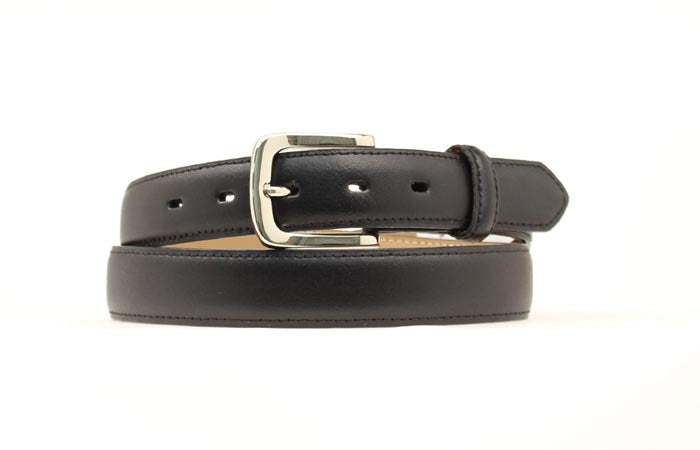 Nocona Plain Leather Dress Belt N1410801 Black
