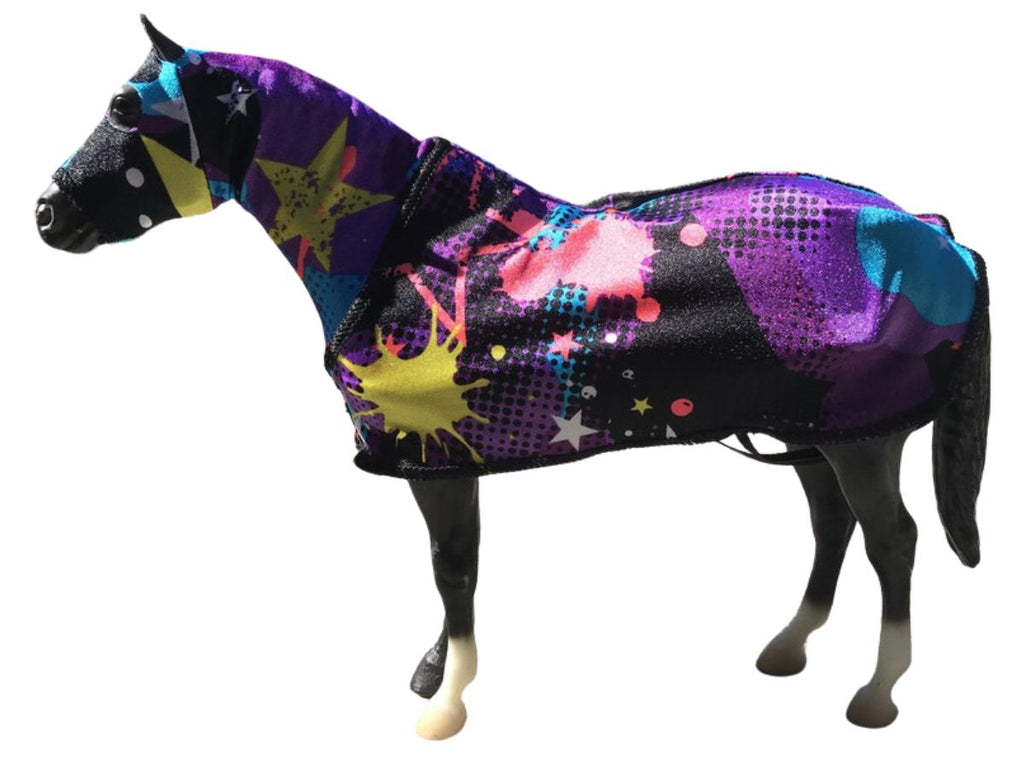 Sleazy Sleepware Model Horse Sheet & Hood