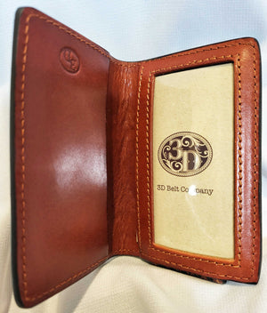 3D Belt Company Tooled Leather Money Clip