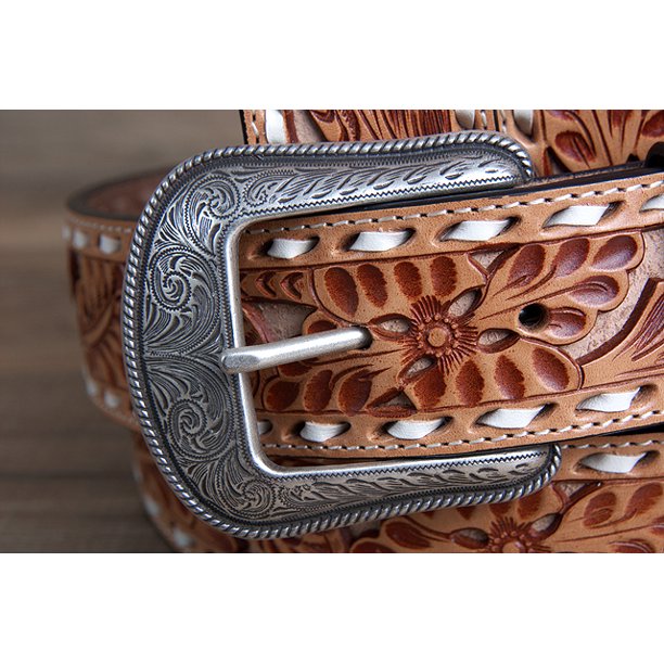 Vintage Style Western Belt by 3D Belt Company - Sizes 32 to 42