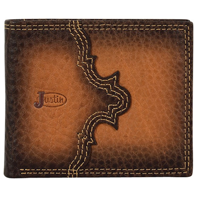 Justin Back Pocket Bifold Wallet.