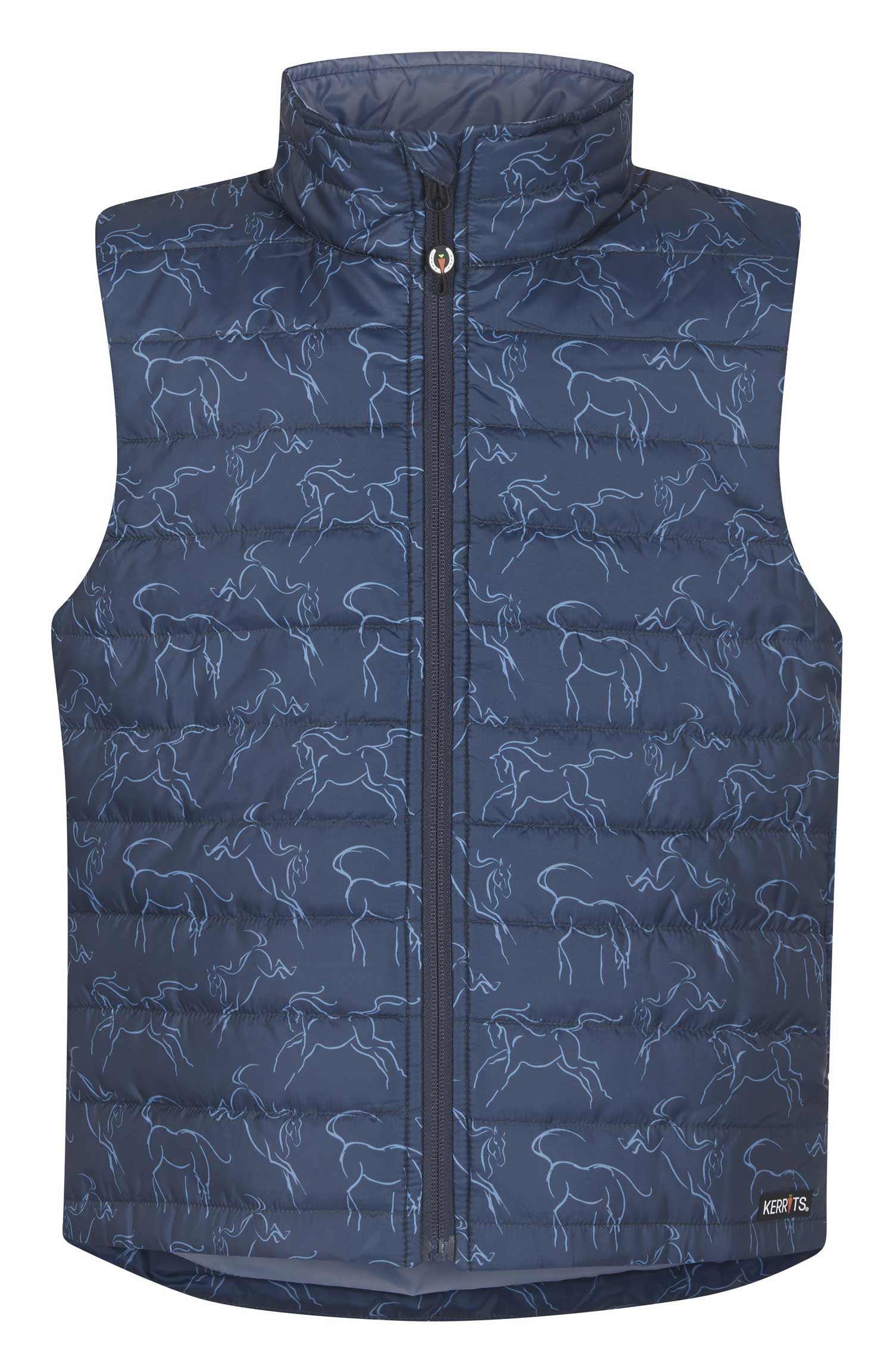 Kerrits Kids "Winter Whinnies" Quilted Vest #60279