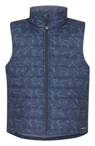 Kerrits Kids "Winter Whinnies" Quilted Vest #60279