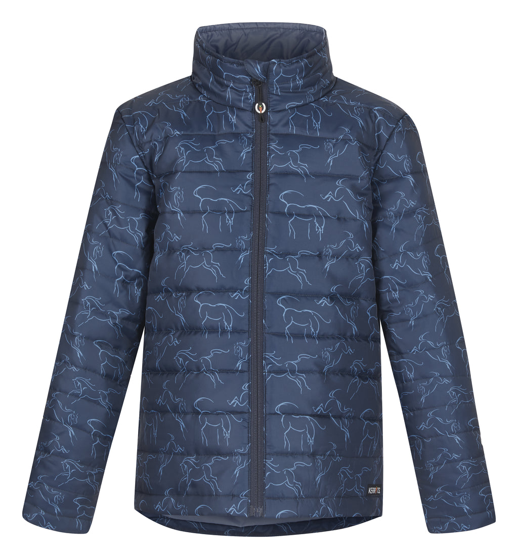 Kerrits Kids "Winter Whinnies" Quilted Jacket #60280