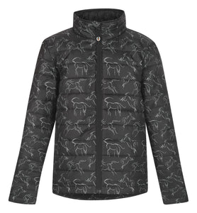 Kerrits Kids "Winter Whinnies" Quilted Jacket #60280