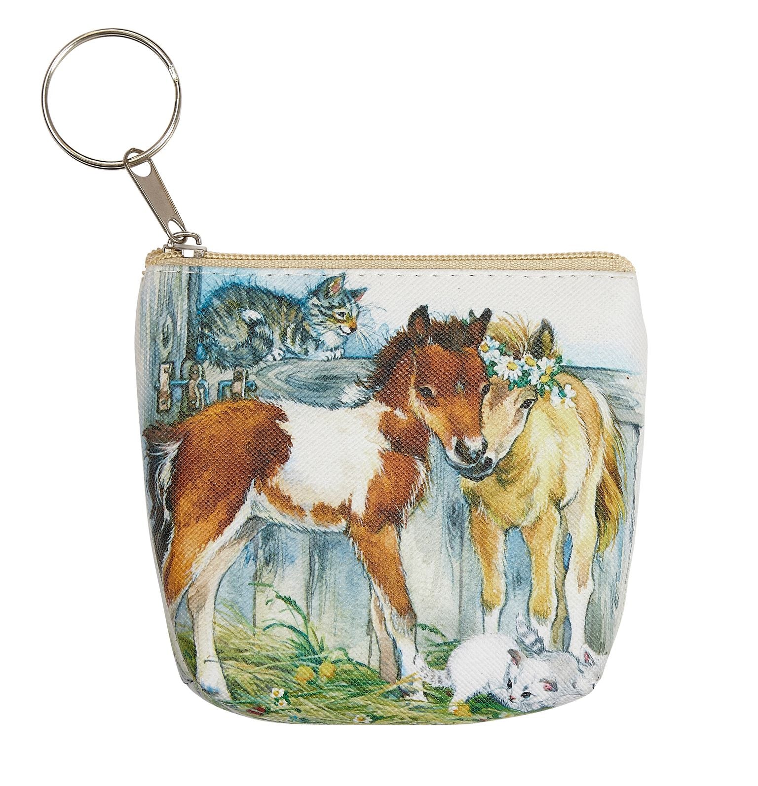 AWST Coin Purses with Cute Foals