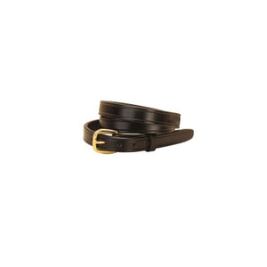 Tory Plain Leather English Belt #2132
