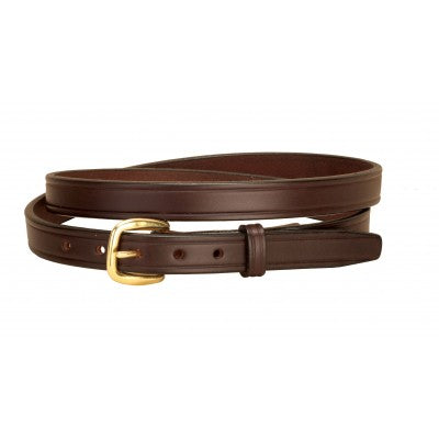 Tory Plain Leather English Belt #2132