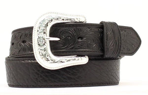 Nocona Men's Black Bullhide Western Belt N2438901